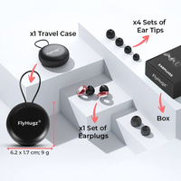 כרית צוואר ארגונומית ומסכת שינה לעיניים ואטמי אוזניים מסיליקון נגד רעשים