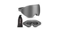 מסיכת עיניים יוקרתית לחסימת אור מלאה | חושך מוחלט בכל מקום ובכל זמן לילה טוב בכל שעה – מסיכת עיניים ארגונומית לשינה100%